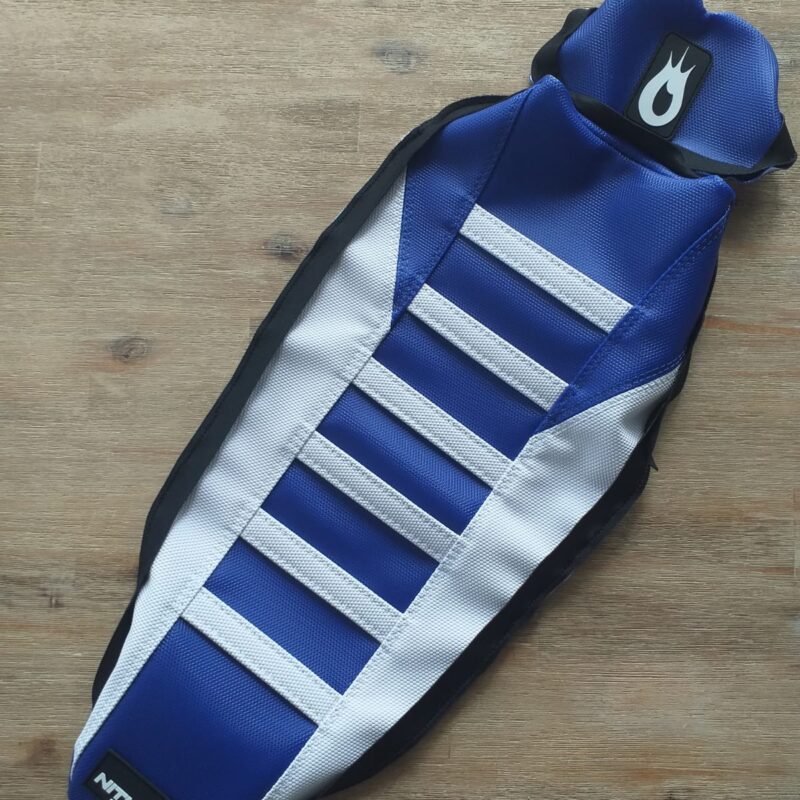 YZF 2020 two tone gripper with tank cap cover Yamaha blue and white combo